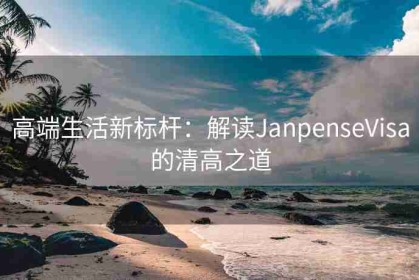 高端生活新标杆：解读JanpenseVisa的清高之道
