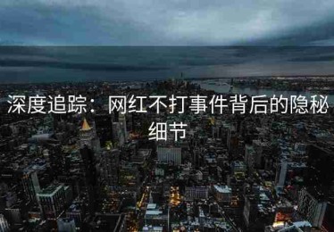 深度追踪：网红不打事件背后的隐秘细节